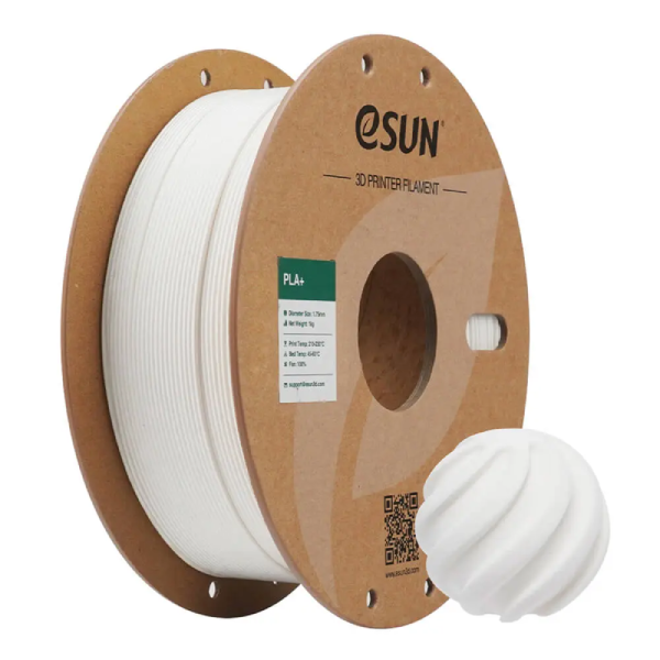 eSUN PLA+ Filament (Milky White)
